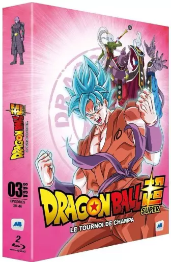 vidéo manga - Dragon Ball Super - Blu-Ray Vol.3