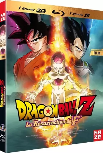 vidéo manga - Dragon Ball Z - Film 15 - La Résurrection de 'F' - Blu-ray