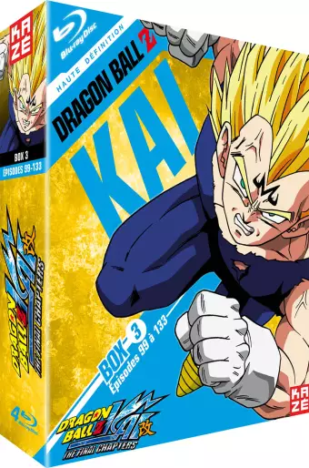 vidéo manga - Dragon Ball Z Kai - Blu-Ray Vol.3