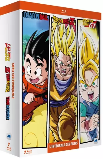 vidéo manga - Dragon Ball - Intégrale 20 Films - Blu-Ray