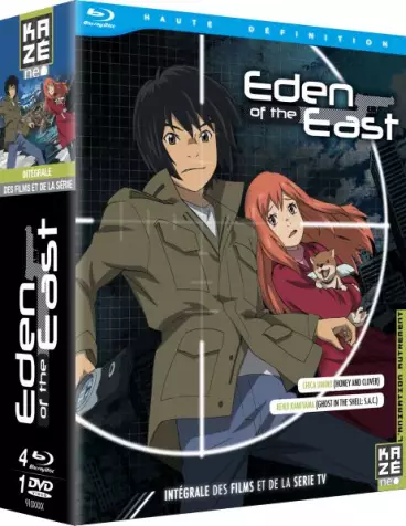 vidéo manga - Eden of the East - Série + Films - Blu-Ray