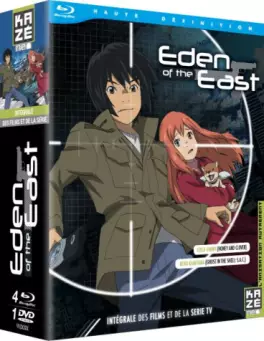 Dvd - Eden of the East - Série + Films - Blu-Ray