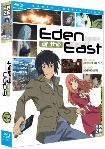 vidéo manga - Eden of the East - Intégrale - Blu-Ray