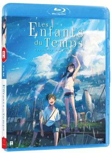 vidéo manga - Enfants du temps (les) - Weathering With You - Blu-Ray