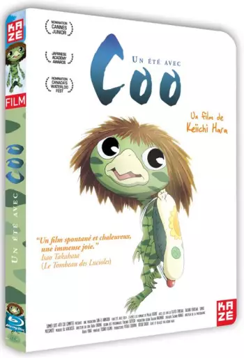 vidéo manga - Eté avec Coo (un) - Blu-Ray