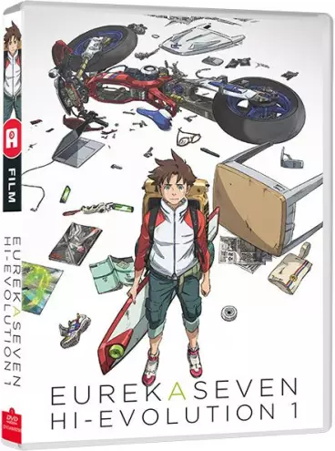 vidéo manga - Eureka Seven - Hi-Evolution - Film 1 - DVD