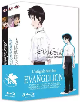 Manga - Manhwa - Evangelion Coffret des 3 films Blu-Ray