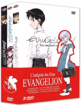 Manga - Manhwa - Evangelion Coffret des 3 films DVD