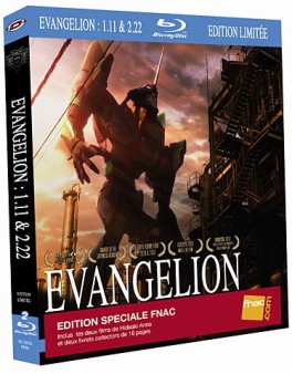 Anime - Evangelion Coffret des Films 1.11 et 2.22 - Ed Spéciale Fnac Blu-Ray