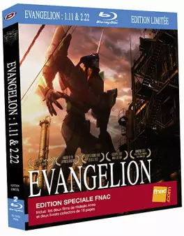 anime - Evangelion Coffret des Films 1.11 et 2.22 - Ed Spéciale Fnac Blu-Ray