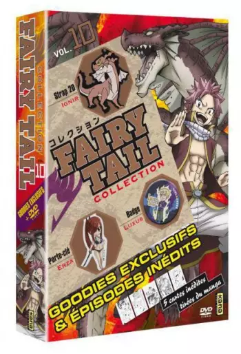 vidéo manga - Fairy Tail - Collection Vol.10