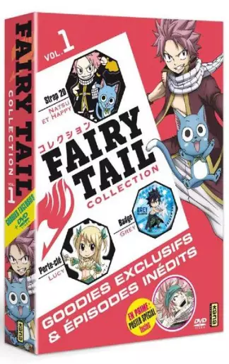 vidéo manga - Fairy Tail - Collection Vol.1