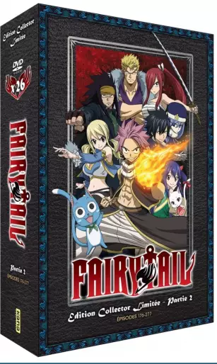 vidéo manga - Fairy Tail - Nouvelle édition Collector - Coffret A4 DVD Vol.2