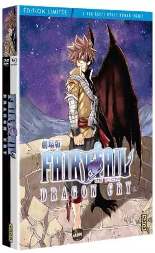vidéo manga - Fairy Tail - Film 2 - Dragon Cry - Combo Blu-Ray DVD