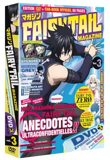 vidéo manga - Fairy Tail - Magazine Vol.3