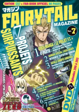 manga animé - Fairy Tail - Magazine Vol.7