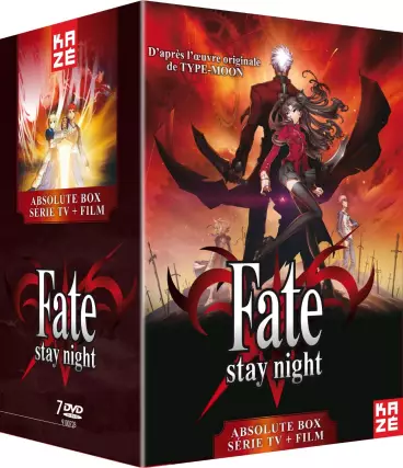vidéo manga - Fate Stay Night - Intégrale + Film