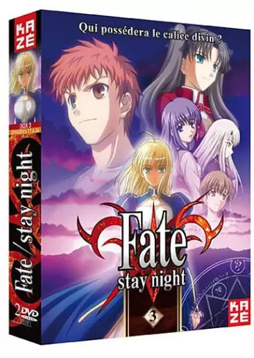 vidéo manga - Fate Stay Night Vol.3