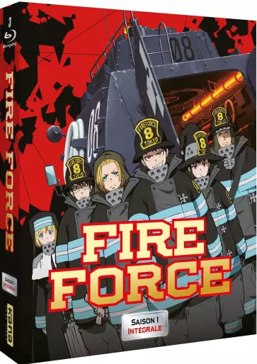 vidéo manga - Fire Force - Saison 1 - Coffret Blu-Ray
