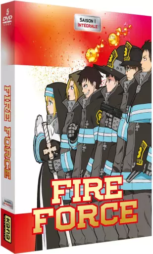 vidéo manga - Fire Force - Saison 1 - Coffret DVD