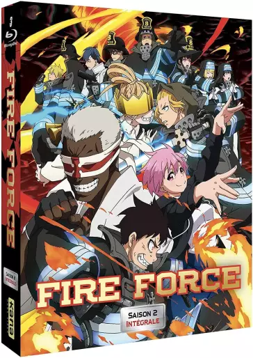 vidéo manga - Fire Force - Saison 2 - Coffret Blu-Ray