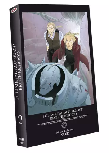 vidéo manga - Fullmetal Alchemist Brotherhood - Limited Ed Noir