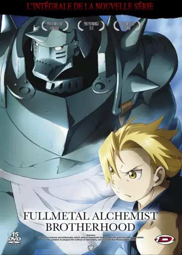 vidéo manga - Fullmetal Alchemist Brotherhood - Intégrale