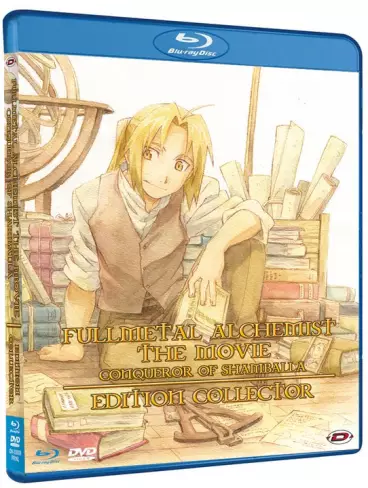 vidéo manga - Fullmetal alchemist - Conquerror of Shamballa - Blu-Ray - Collector