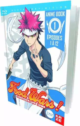 vidéo manga - Food Wars - Coffret Blu-Ray Vol.1