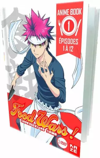 vidéo manga - Food Wars - Coffret Vol.1