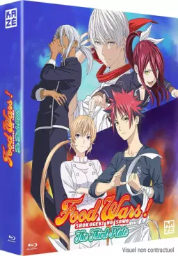 Food Wars - Saison 3 - The Third Plate - Intégrale Blu-Ray