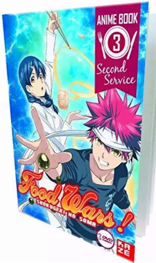 vidéo manga - Food Wars - Second Service - Intégrale DVD