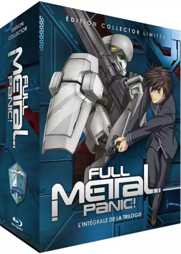 vidéo manga - Full Metal Panic! - Intégrale (Trilogie) - Blu-Ray - Collector