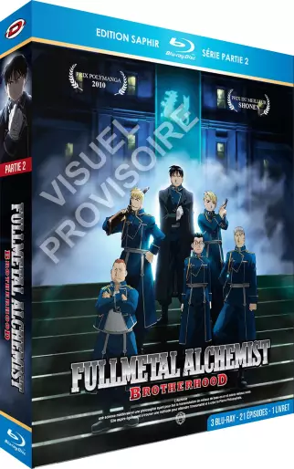vidéo manga - Fullmetal Alchemist Brotherhood - Blu-Ray - Saphir Vol.2
