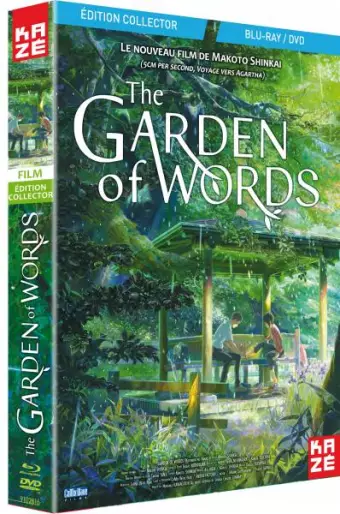 vidéo manga - The Garden of Words - Collector DVD-Bluray