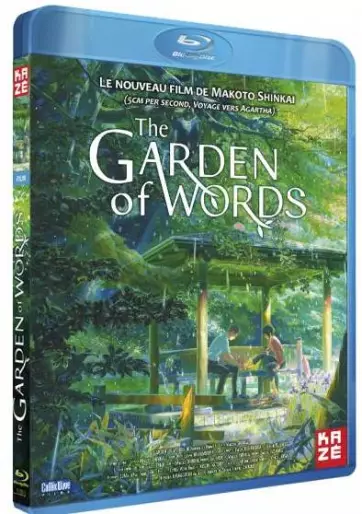vidéo manga - The Garden of Words - Bluray