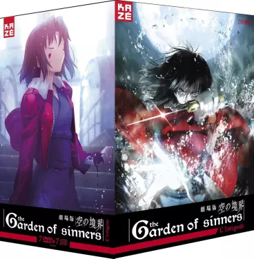 vidéo manga - Garden Of Sinners – Intégrale Des 7 Films – Edition Slim