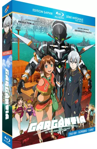 vidéo manga - Gargantia - Intégrale Blu-ray - Saphir