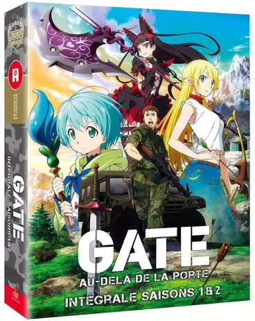 vidéo manga - Gate - Saison 1 + 2 - Coffret DVD