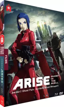 anime - Ghost in the Shell - Arise - Film 1 et 2  - Coffret Combo dvd + Blu-ray