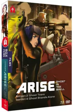 manga animé - Ghost in the Shell - Arise - Film 3 et 4  - Coffret Combo dvd + Blu-ray