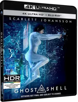Anime - Ghost in the Shell (2017) - Blu-Ray 4K