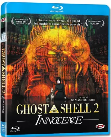 vidéo manga - Ghost in the Shell - Film 2 - Innocence (Dybex) Blu-Ray