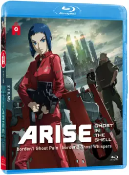 manga animé - Ghost in the Shell - Arise - Film 1 et 2 - Blu-ray