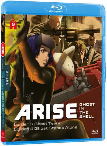 vidéo manga - Ghost in the Shell - Arise - Film 3 et 4 - Blu-ray