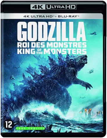 vidéo manga - Godzilla II Roi des Monstres - 4K Ultra HD + Blu-ray
