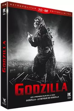 Manga - Godzilla + Le Retour de Godzilla - Blu-Ray