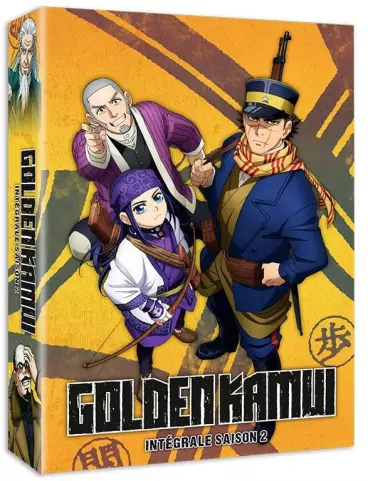 vidéo manga - Golden Kamui - Intégrale Saison 2 - DVD