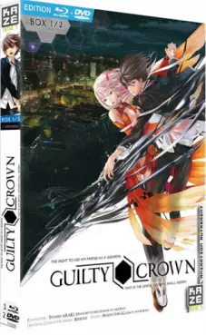 Dvd - Guilty Crown - Coffret - Blu-Ray + Dvd Vol.1