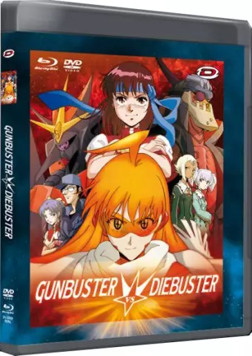 vidéo manga - Gunbuster Vs Diebuster, Fusion!! - Blu-Ray